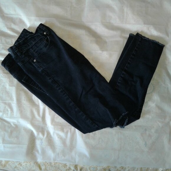 Sixth June Paris distressed black men's jeans size 32 - Picture 1 of 4